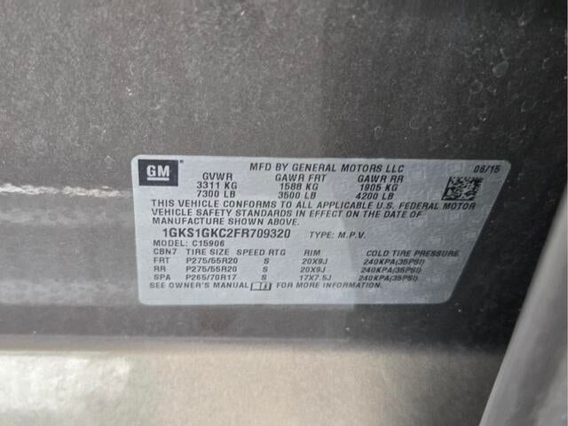 2015 GMC Yukon XL SLE