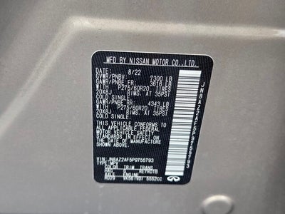 2023 INFINITI QX80 LUXE