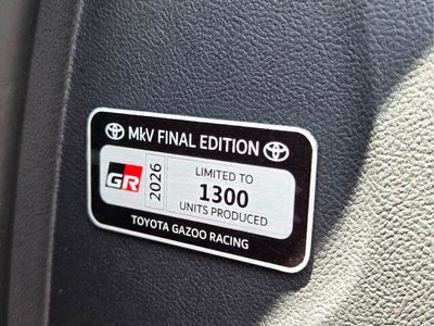 2026 Toyota GR Supra MkV Final Edition