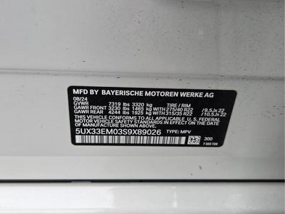 2025 BMW X7 M60I