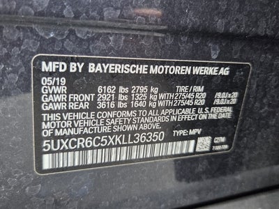 2019 BMW X5 xDrive40i xDrive40i