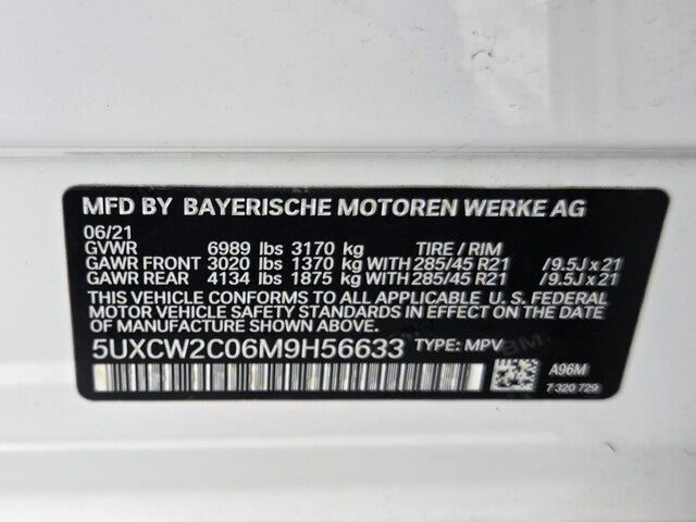 2021 BMW X7 xDrive40i xDrive40i