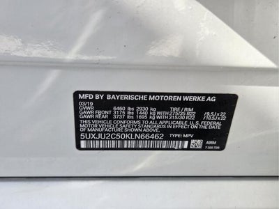 2019 BMW X5 XDRIVE50I