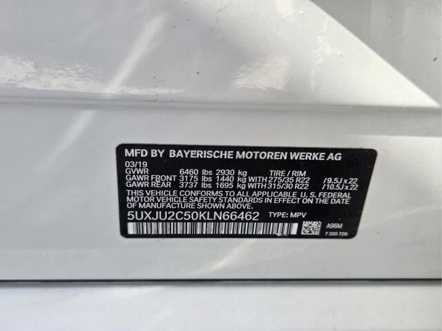 2019 BMW X5 XDRIVE50I