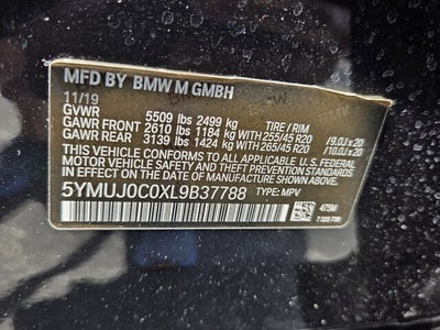2020 BMW X4 M Competition
