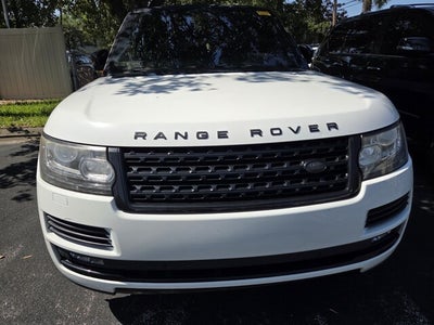 2017 Land Rover Range Rover Base