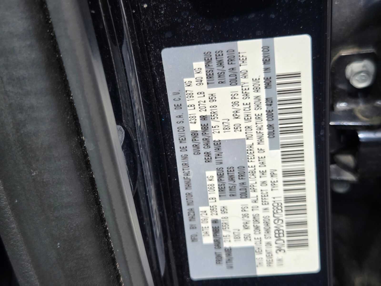 2025 Mazda Mazda CX-30 2.5 S Select Sport