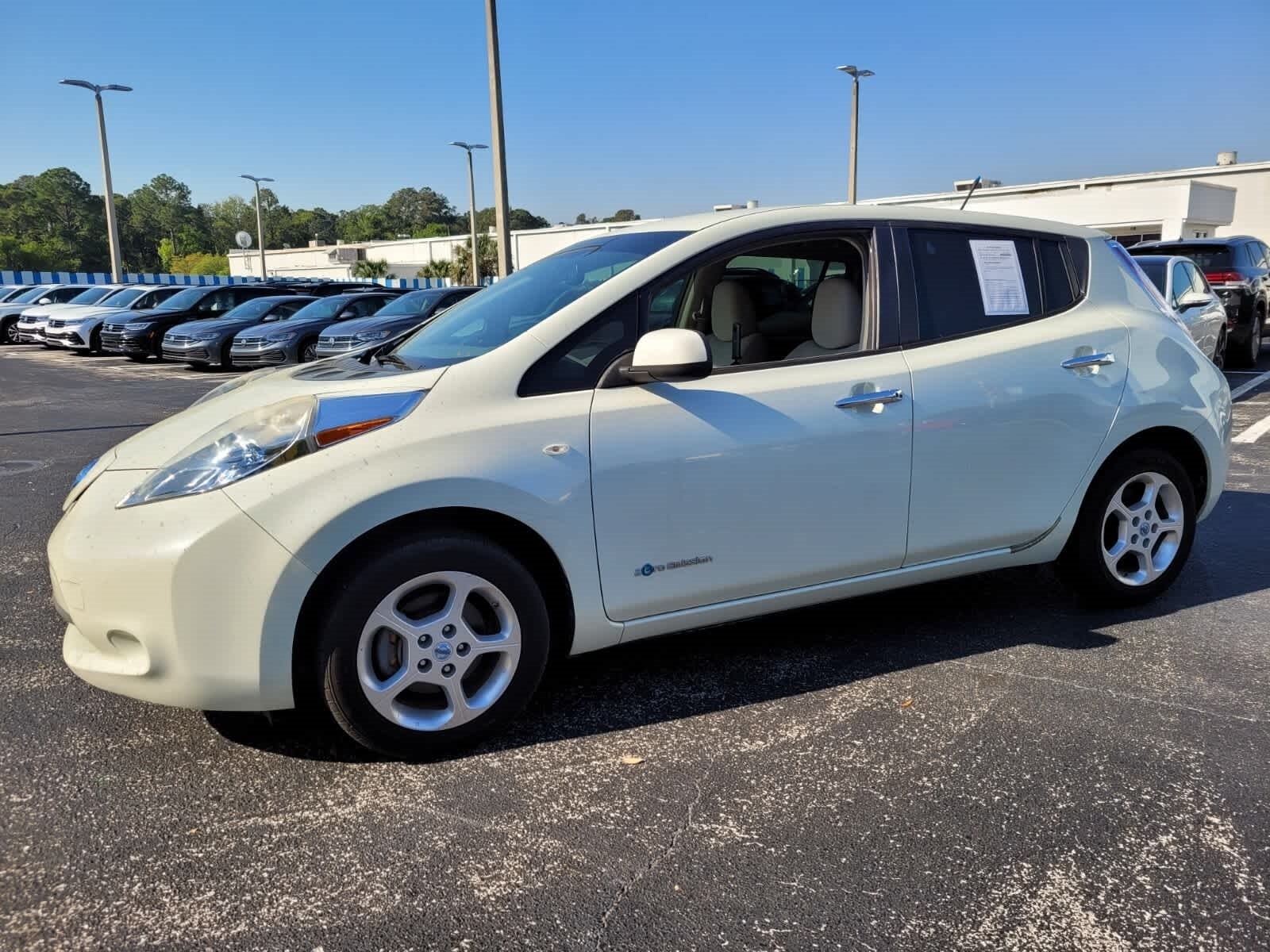 Used 2012 Nissan LEAF SL with VIN JN1AZ0CPXCT022791 for sale in Jacksonville, FL