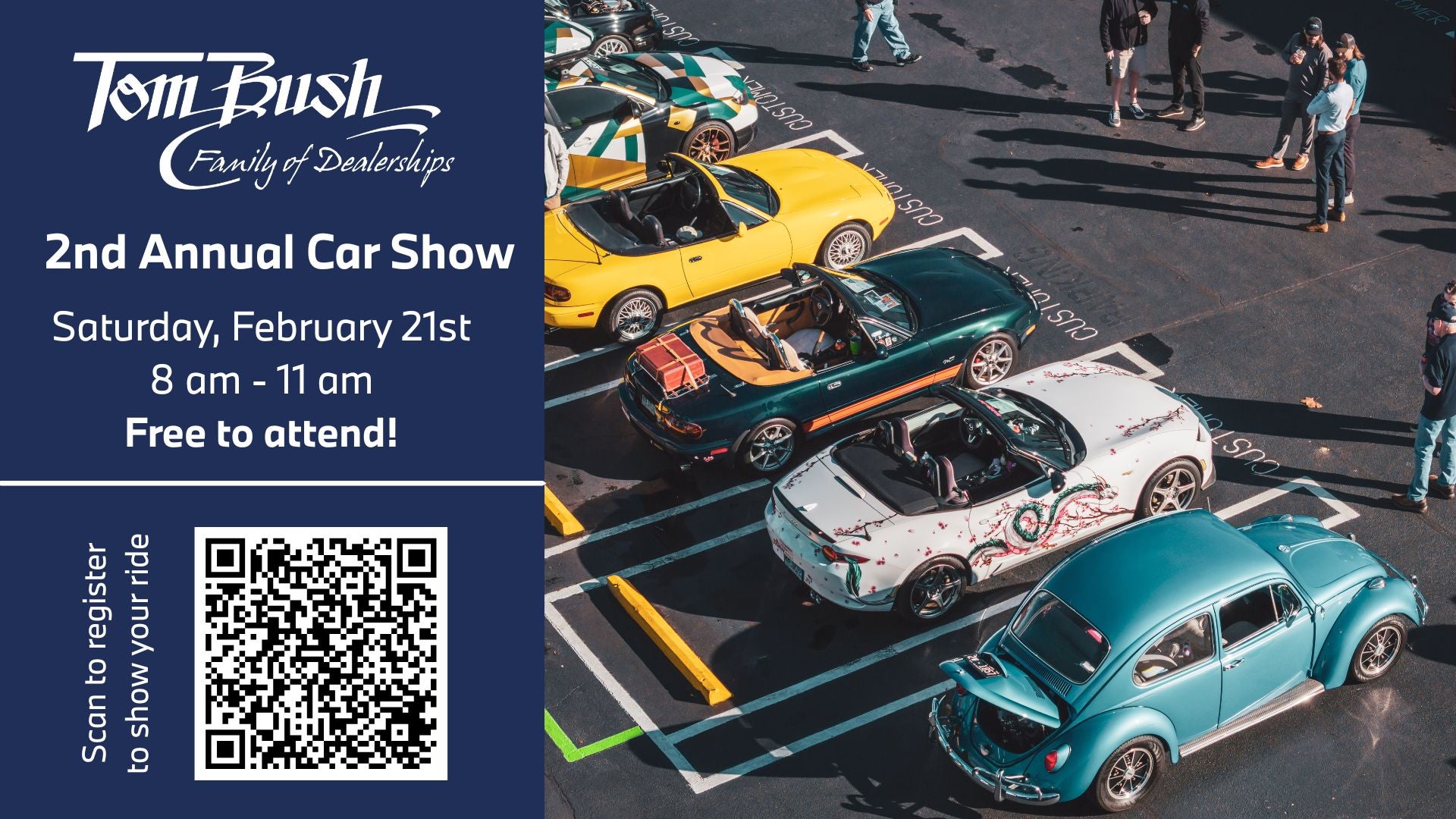 Tom Bush 55th Anniversary Car Show