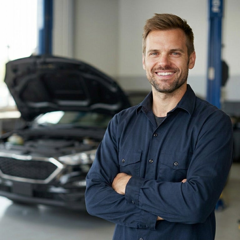 A Tom Bush service technician ready to help
