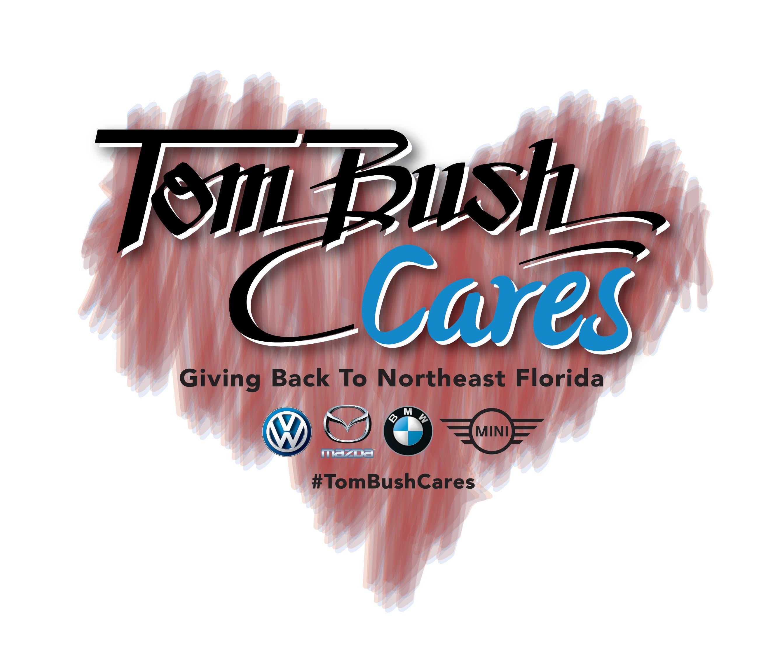 Tom Bush Cares logo